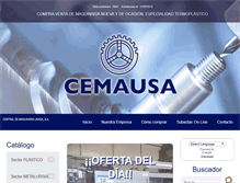Tablet Screenshot of cemausa.com